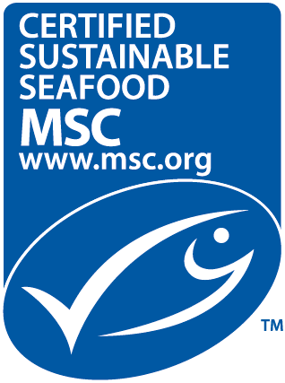 MSC blue fish label